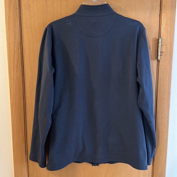 Travis Mathew Men’s Full Zip Sweatshirt Golf Activewear Blue Size Medium - Picture 11 of 16